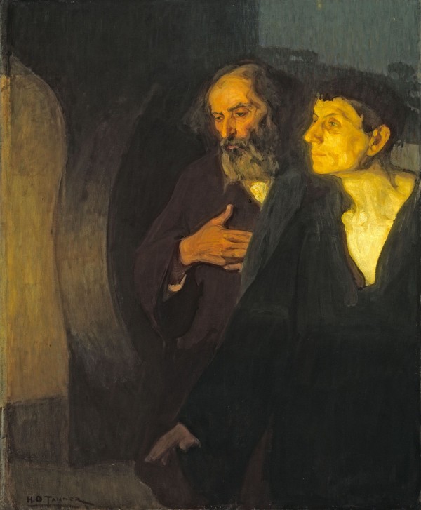 Two Disciples at the Tomb by Henry Ossawa Tanner